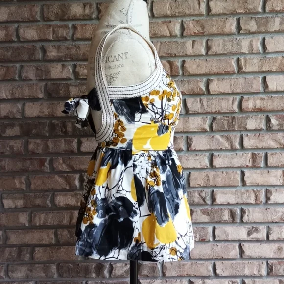 Anthropologie Viola Sleeveless Peplum Top Size 2 - Picture 4 of 7